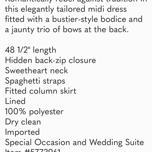 Amsale Faille Midi Column Sheath Dress - LW139 - Picture 5 of 16